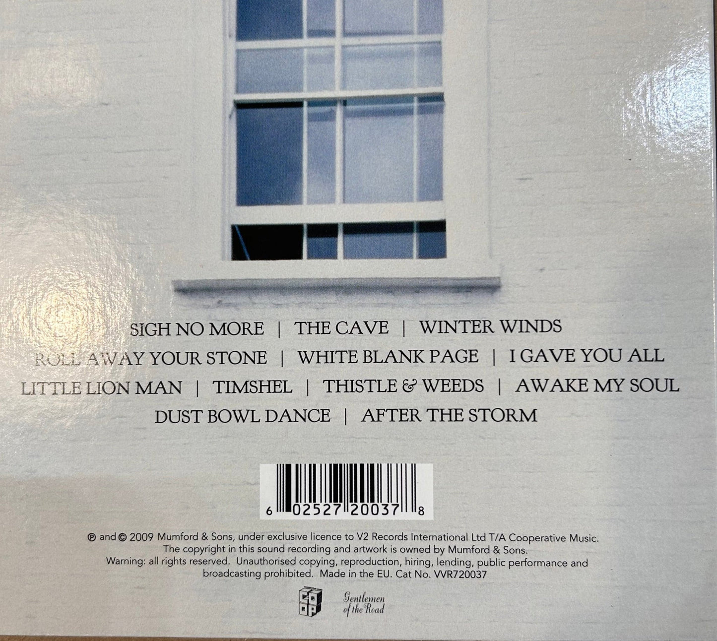 CD Mumford & Sons ‎– Sigh No More 2ª Mano - DISCOS NAKASHA