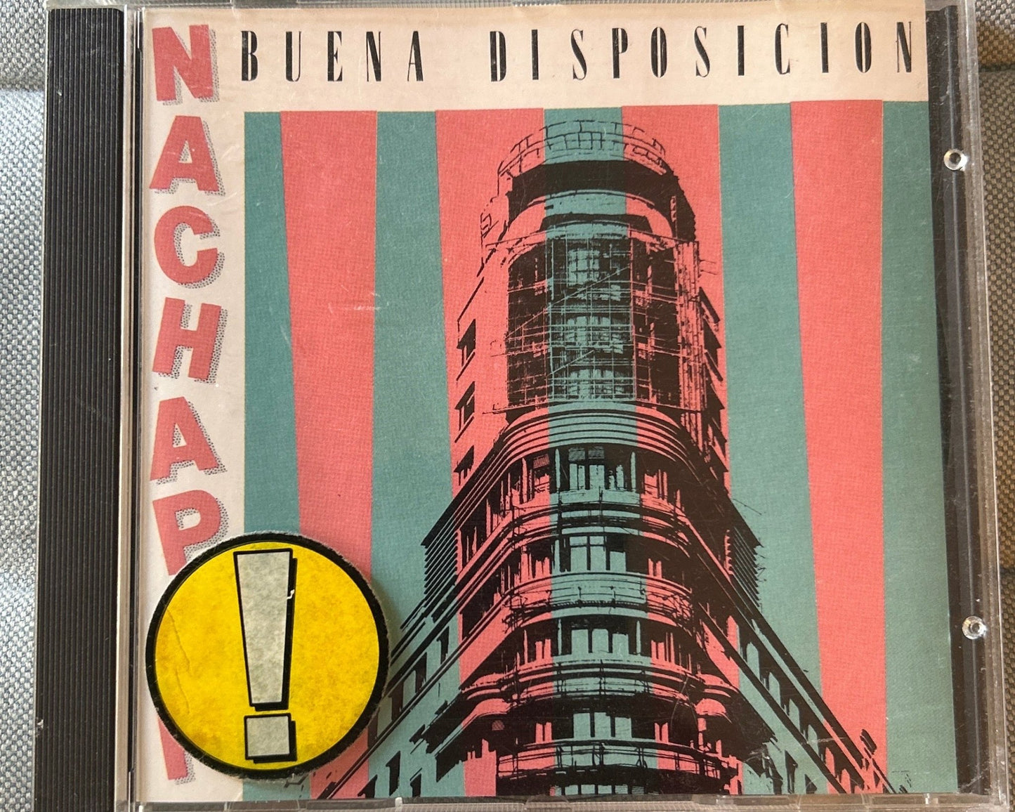 CD Nacha Pop ‎– Buena Disposición 2ª Mano - DISCOS NAKASHA