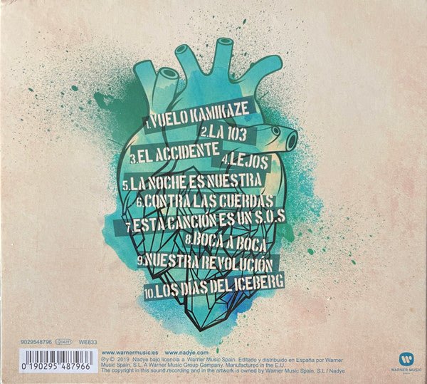 CD Nadye – Intrapolar Nuevo precintado - DISCOS NAKASHA