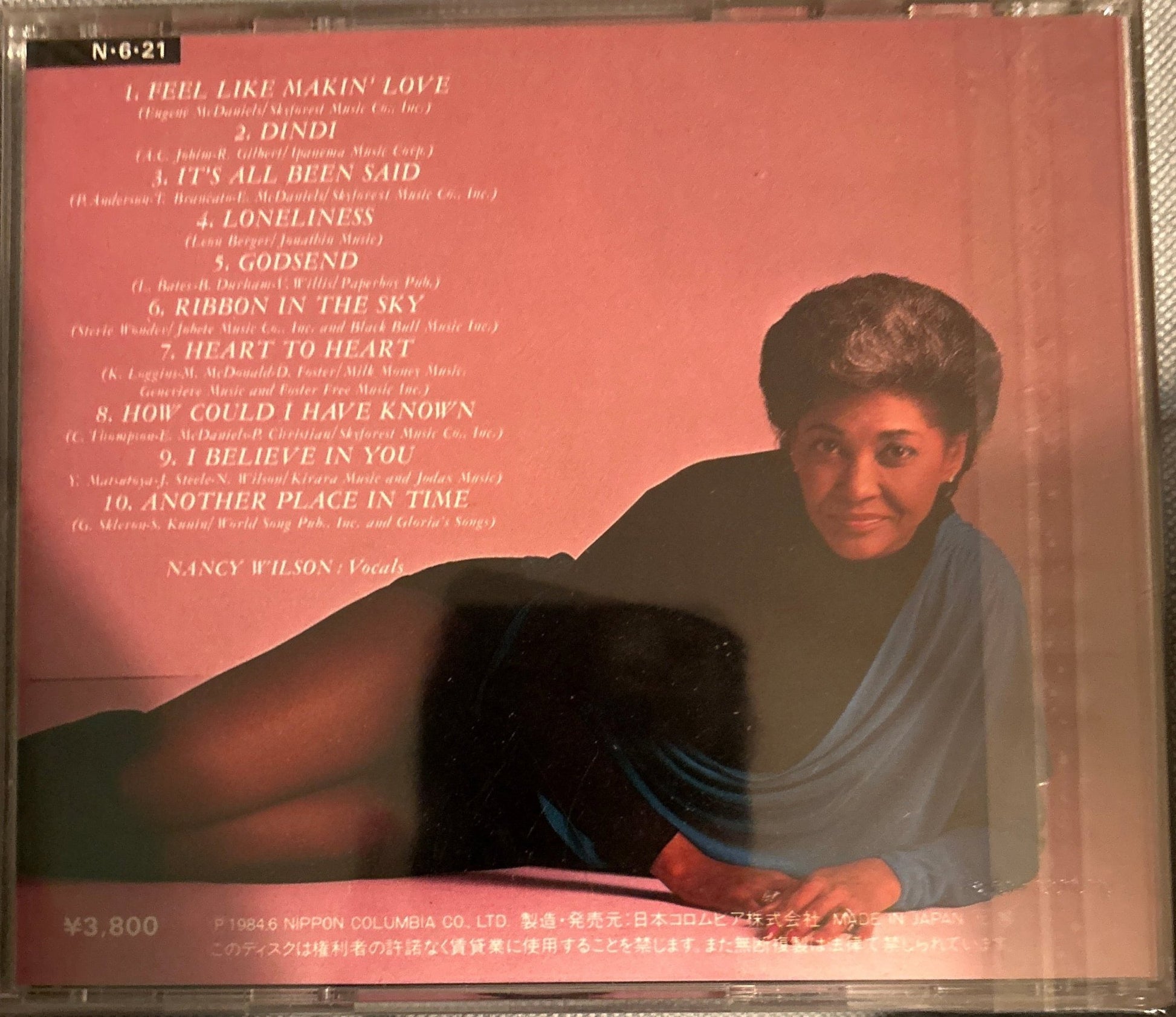CD Nancy Wilson ‎– Godsend 2ª Mano - DISCOS NAKASHA