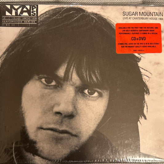 CD Neil Young ‎– Sugar Mountain (Live At Canterbury House 1968) Nuevo precintado - DISCOS NAKASHA