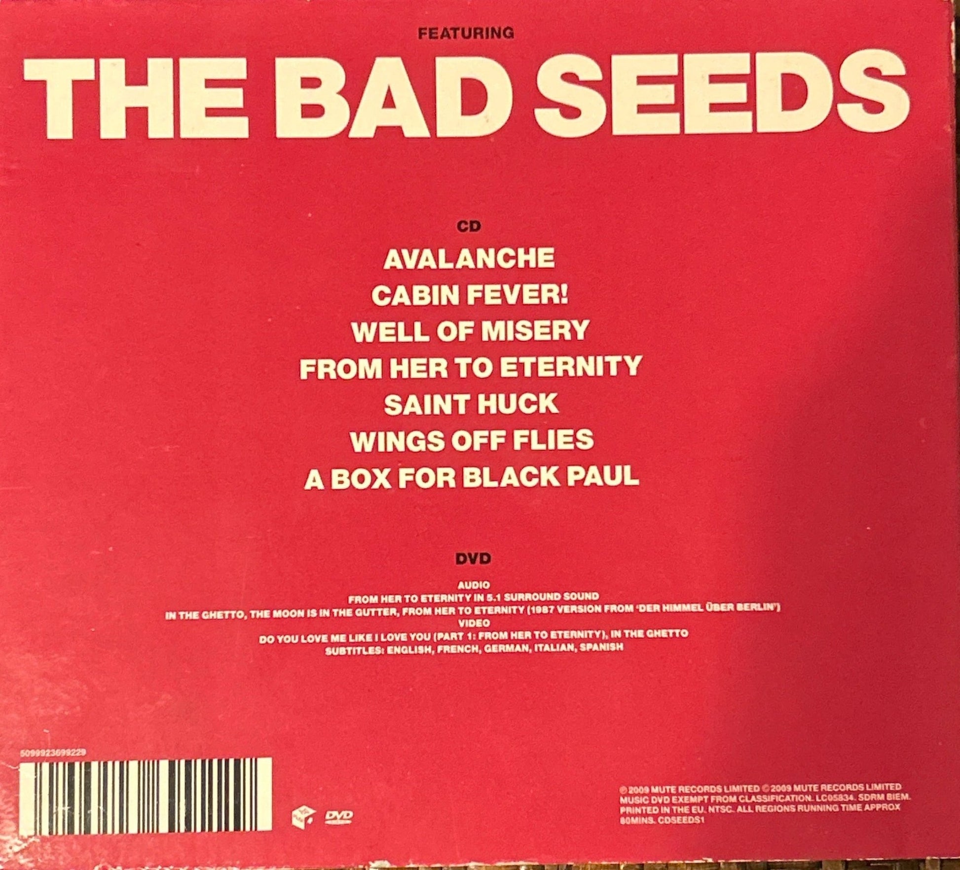 CD Nick Cave Featuring The Bad Seeds ‎– From Her To Eternity 2ª Mano - DISCOS NAKASHA