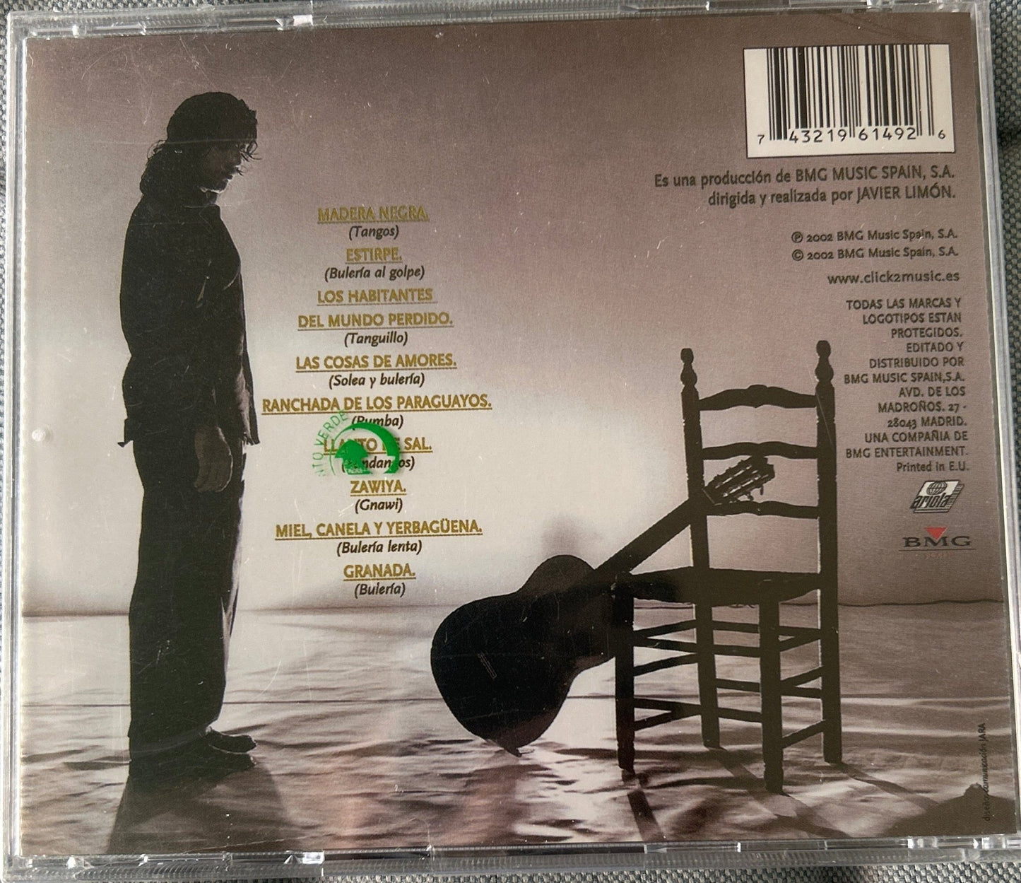 CD Niño Josele ‎– Niño Josele Nuevo precintado - DISCOS NAKASHA