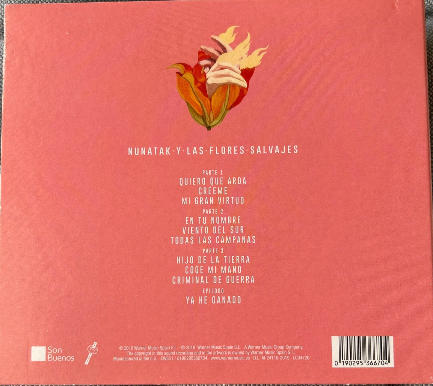 CD Nunatak ‎– Nunatak y Las Flores Salvajes 2ª Mano - DISCOS NAKASHA