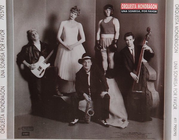 CD Orquesta Mondragon ‎– Una Sonrisa, Por Favor 2ª Mano - DISCOS NAKASHA