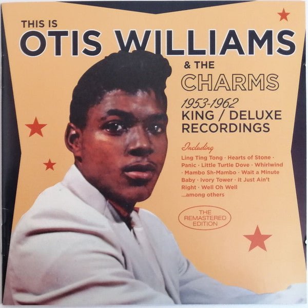 CD Otis Williams & The Charms ‎– This Is Otis Williams & The Charms, The 1953 - 1962 King / DeLuxe Recordings Nuevo precintado - DISCOS NAKASHA