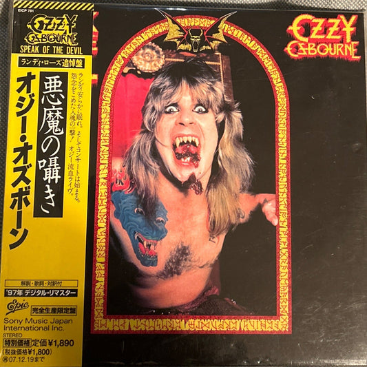 CD Ozzy Osbourne – Speak Of The Devil 2ª Mano - DISCOS NAKASHA