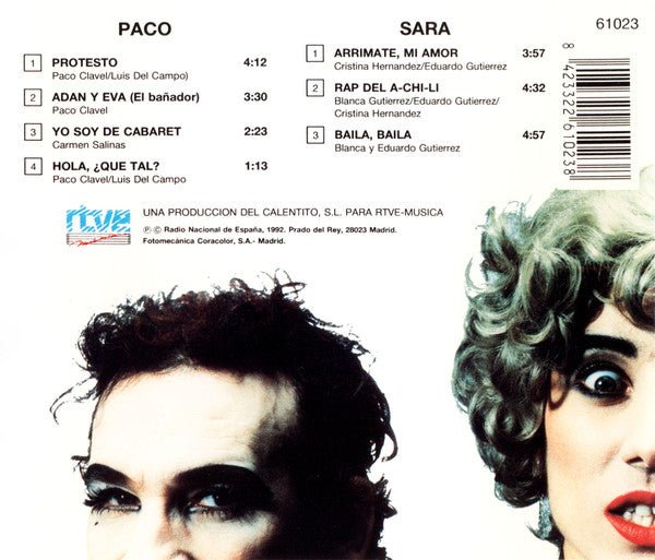 CD Paco Clavel, Sara Gossa ‎– Duplex 2ª Mano - DISCOS NAKASHA