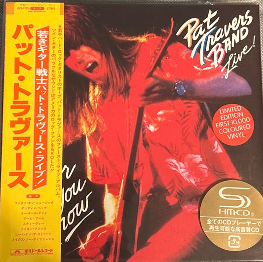 CD Pat Travers Band ‎– Live! Go For What You Know 2ª Mano - DISCOS NAKASHA