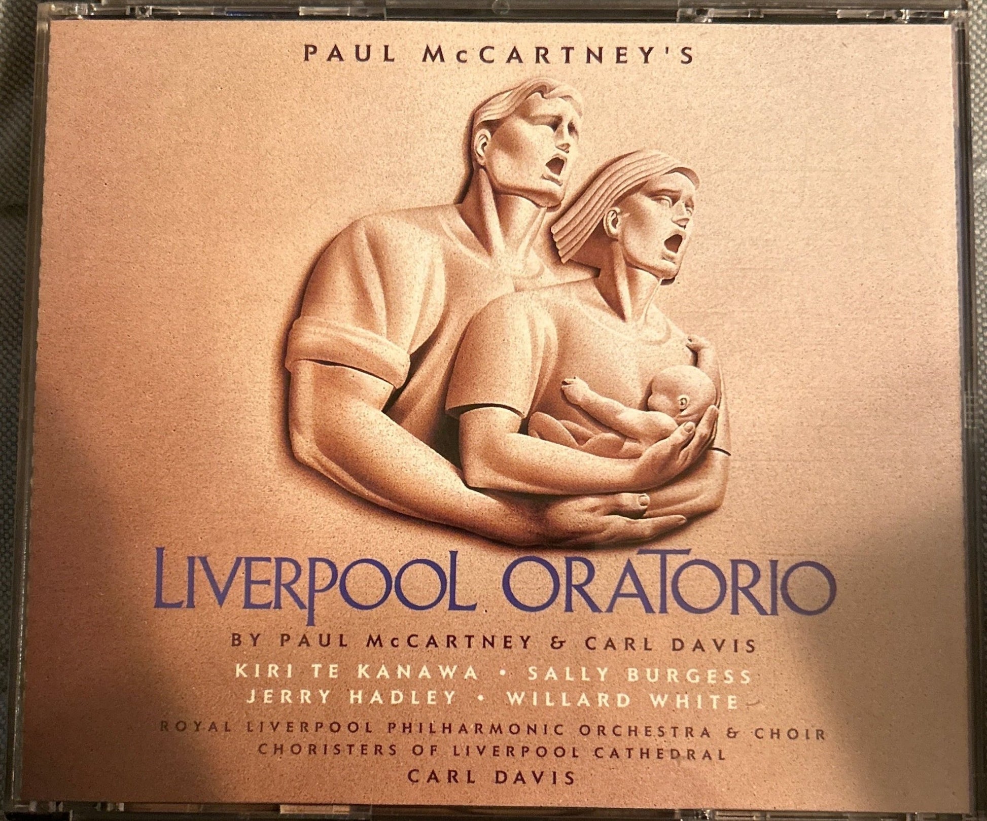 CD Paul McCartney - Kiri Te Kanawa • Sally Burgess • Jerry Hadley • Willard White • Royal Liverpool Philharmonic Orchestra & Choir* • Choristers of Liverpool Cathedral • Carl Davis (5) ‎– Liverpool Oratorio 2ª Mano (Producto exclusivo recogida en tienda) - DISCOS NAKASHA