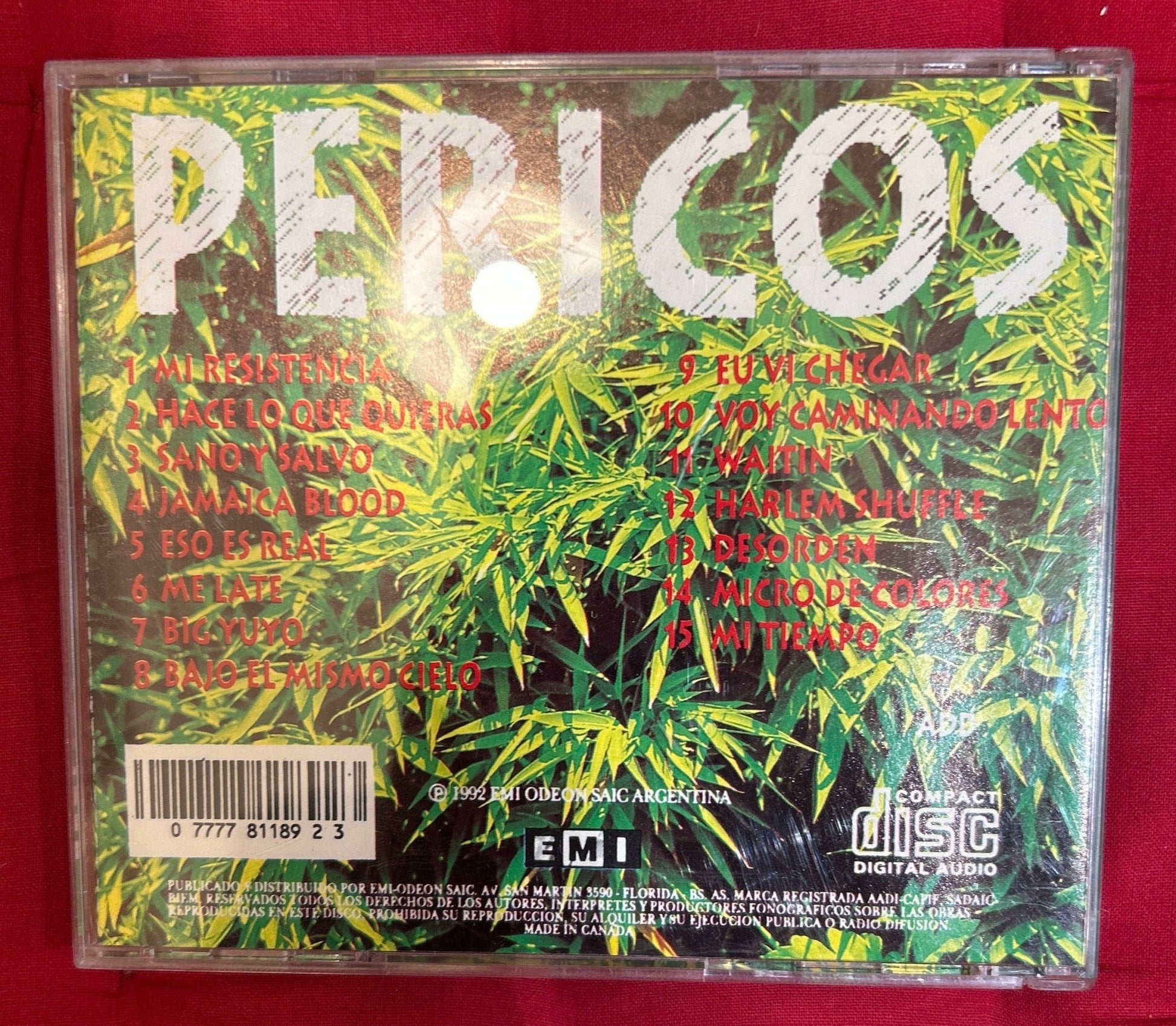 CD Pericos ‎– Big Yuyo Ed. Argentina 2ª Mano - DISCOS NAKASHA
