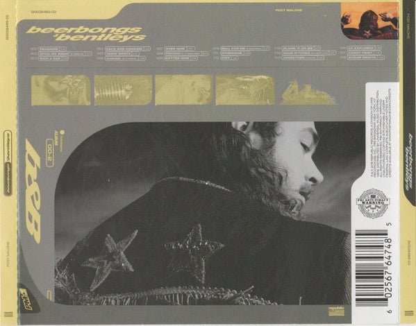 CD Post Malone – Beerbongs & Bentleys Ed. Americana Nuevo precintado - DISCOS NAKASHA