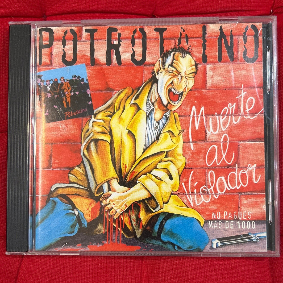 CD Potrotaino ‎– Muerte Al Violador + Potrotaino 2ª Mano - DISCOS NAKASHA