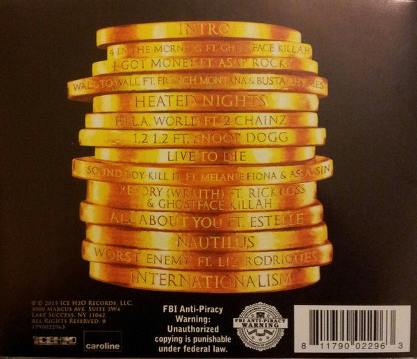 CD Raekwon – Fly International Luxurious Art Nuevo precintado - DISCOS NAKASHA
