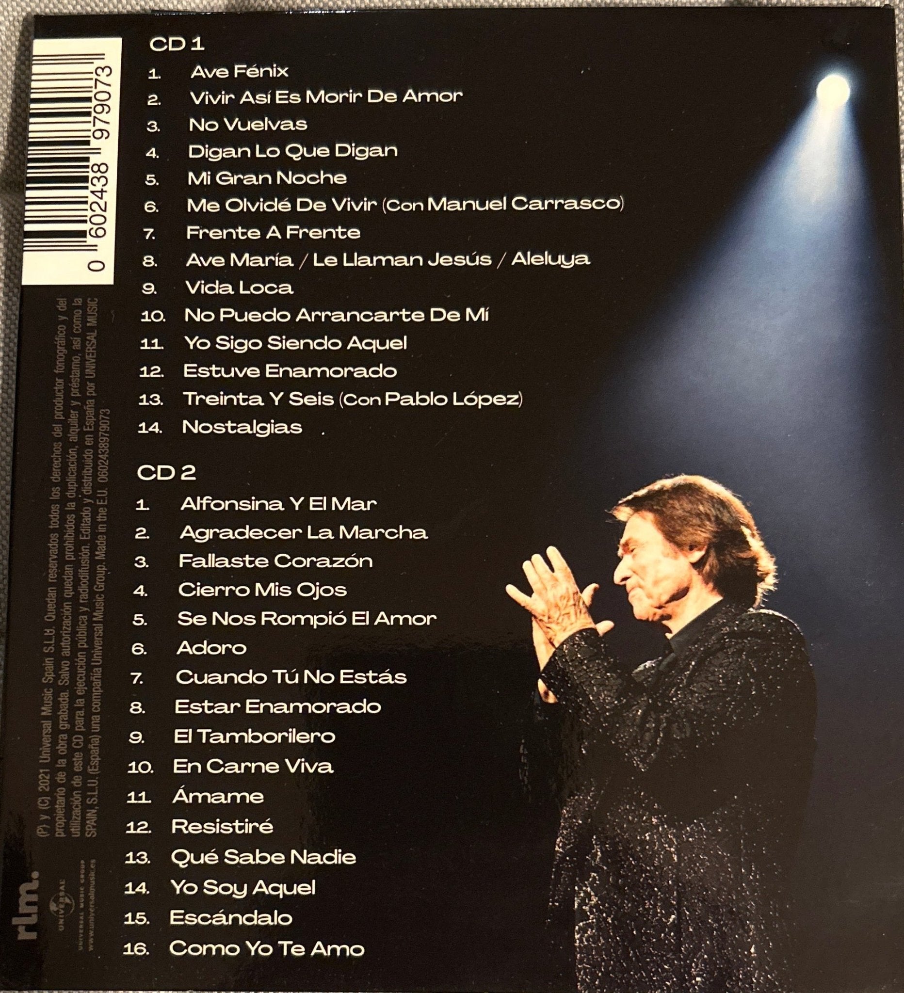 CD Raphael – 6.0 En Concierto 2ª Mano - DISCOS NAKASHA