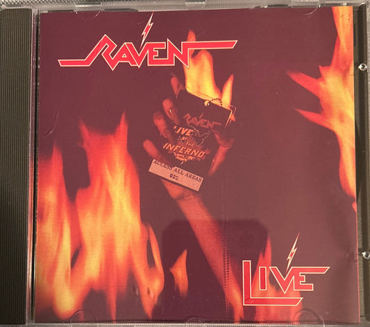 CD Raven – Live At The Inferno 2ª Mano - DISCOS NAKASHA