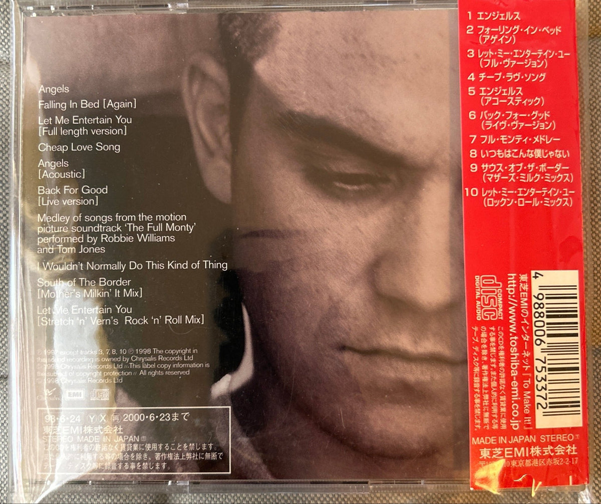 CD Robbie Williams ‎– Angels 2ª Mano - DISCOS NAKASHA
