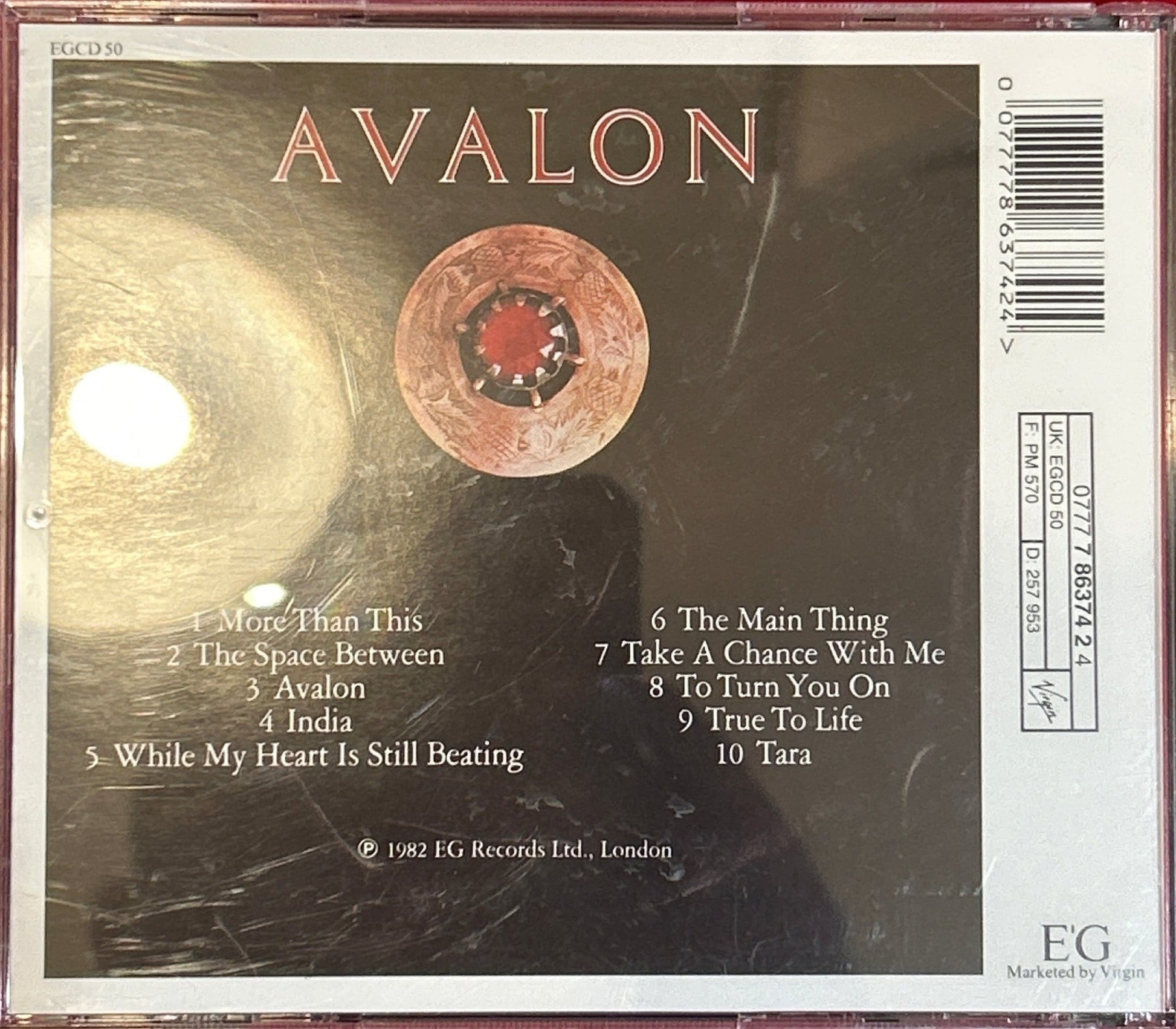 CD Roxy Music ‎– Avalon 2ª Mano - DISCOS NAKASHA