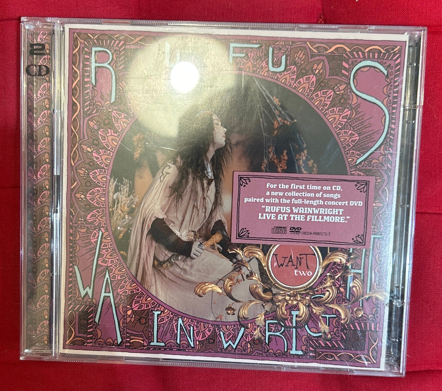 CD Rufus Wainwright ‎– Want Two Nuevo precintado - DISCOS NAKASHA