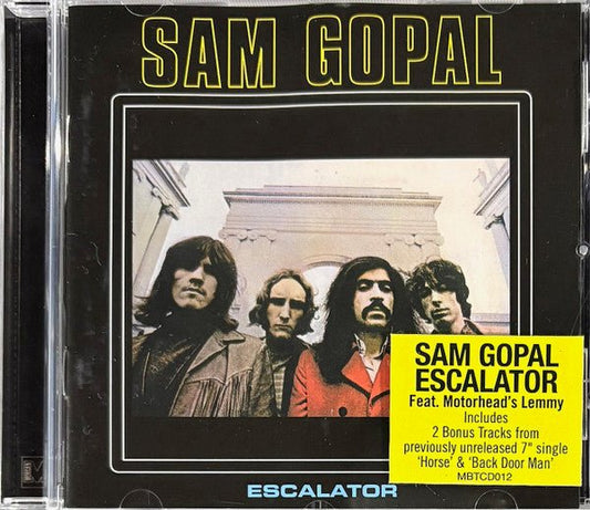 CD Sam Gopal ‎– Escalator Nuevo precintado - DISCOS NAKASHA