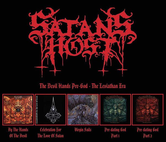CD Satan's Host ‎– The Devil Hands Pre - god - The Leviathan Era Nuevo precintado - DISCOS NAKASHA