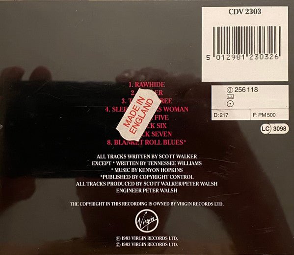 CD Scott Walker – Climate Of Hunter 2ª mano - DISCOS NAKASHA
