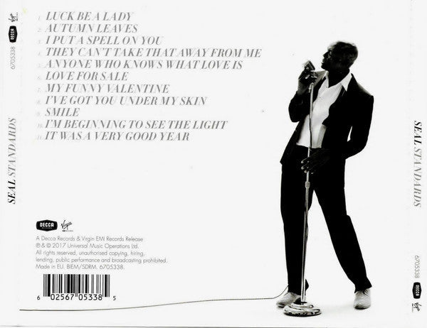 CD Seal ‎– Standards Nuevo precintado - DISCOS NAKASHA