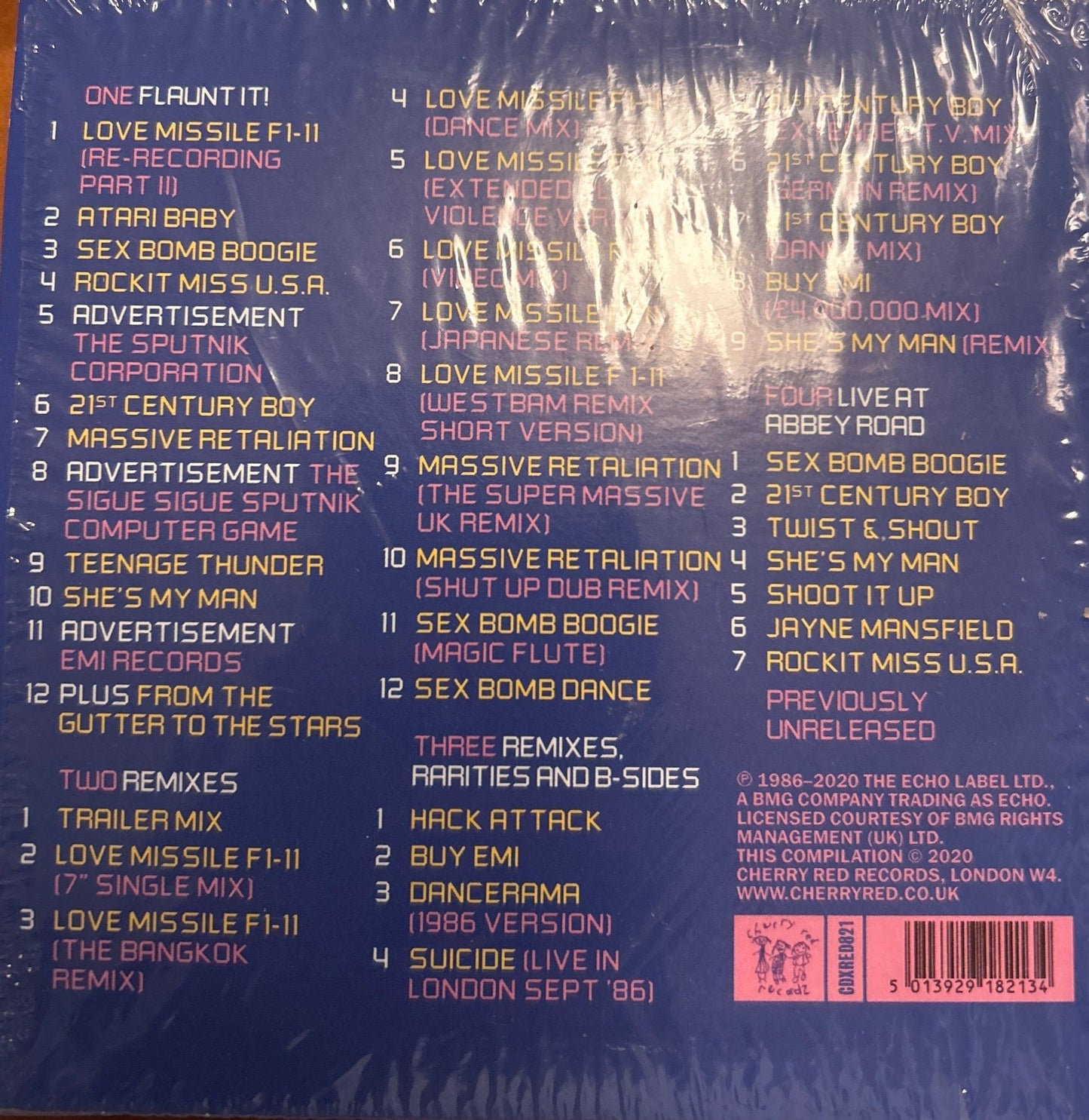 CD Sigue Sigue Sputnik ‎– Flaunt it 2ª mano - DISCOS NAKASHA