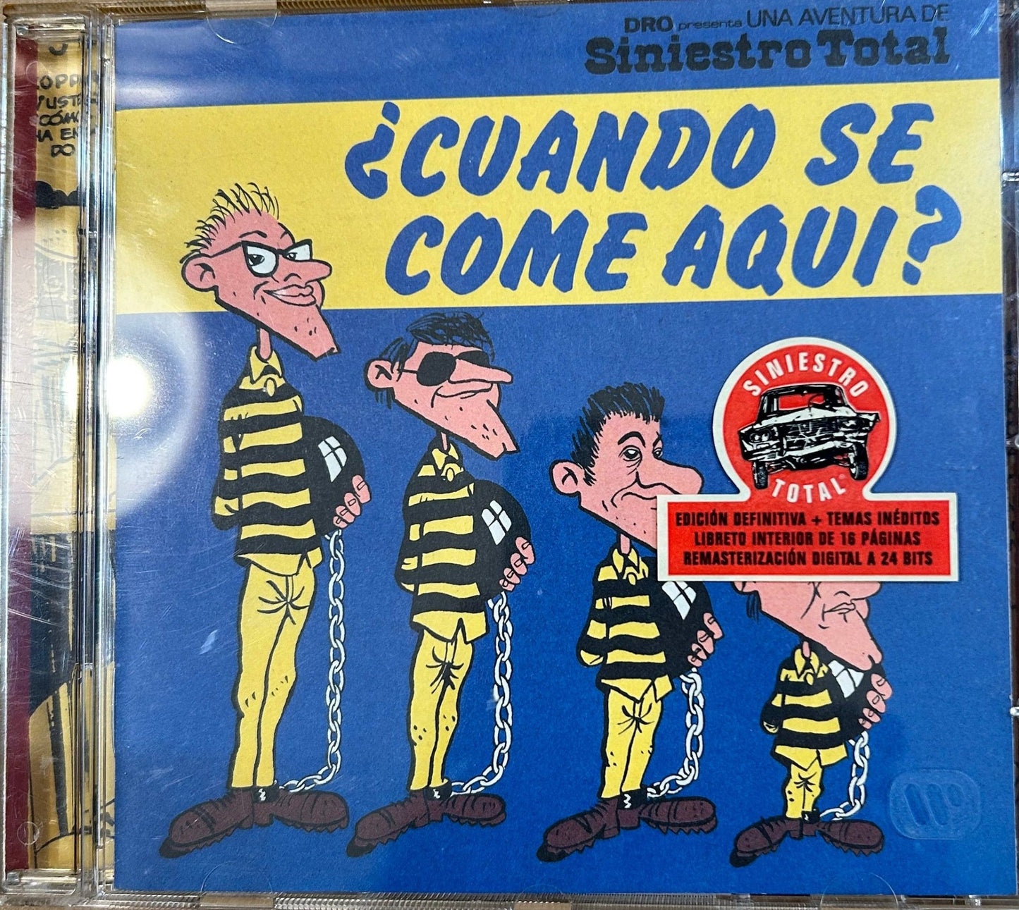 CD Siniestro Total ‎– ¿Cuando Se Come Aqui? 2ª mano (Producto exclusivo recogida en tienda) - DISCOS NAKASHA