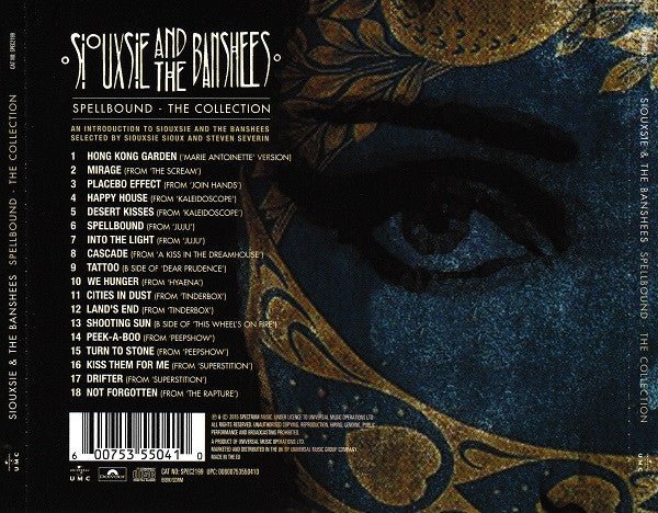 CD Siouxsie & The Banshees ‎– Spellbound - The Collection Nuevo precintado - DISCOS NAKASHA