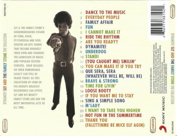 CD Sly And The Family Stone* ‎– Dynamite! The Collection Nuevo precintado - DISCOS NAKASHA