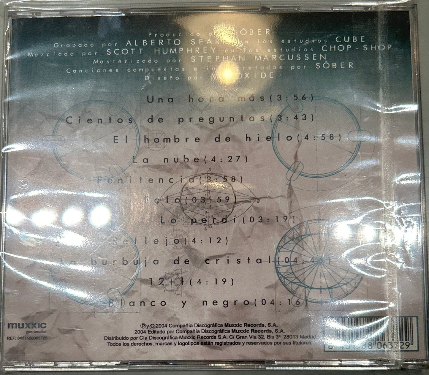CD Sober ‎– Reddo 2ª Mano - DISCOS NAKASHA
