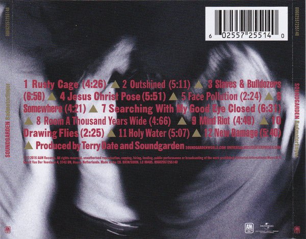 CD Soundgarden – Badmotorfinger Nuevo precintado - DISCOS NAKASHA