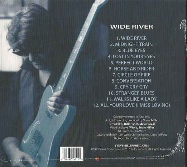 CD Steve Miller Band – Wide River Nuevo precintado - DISCOS NAKASHA
