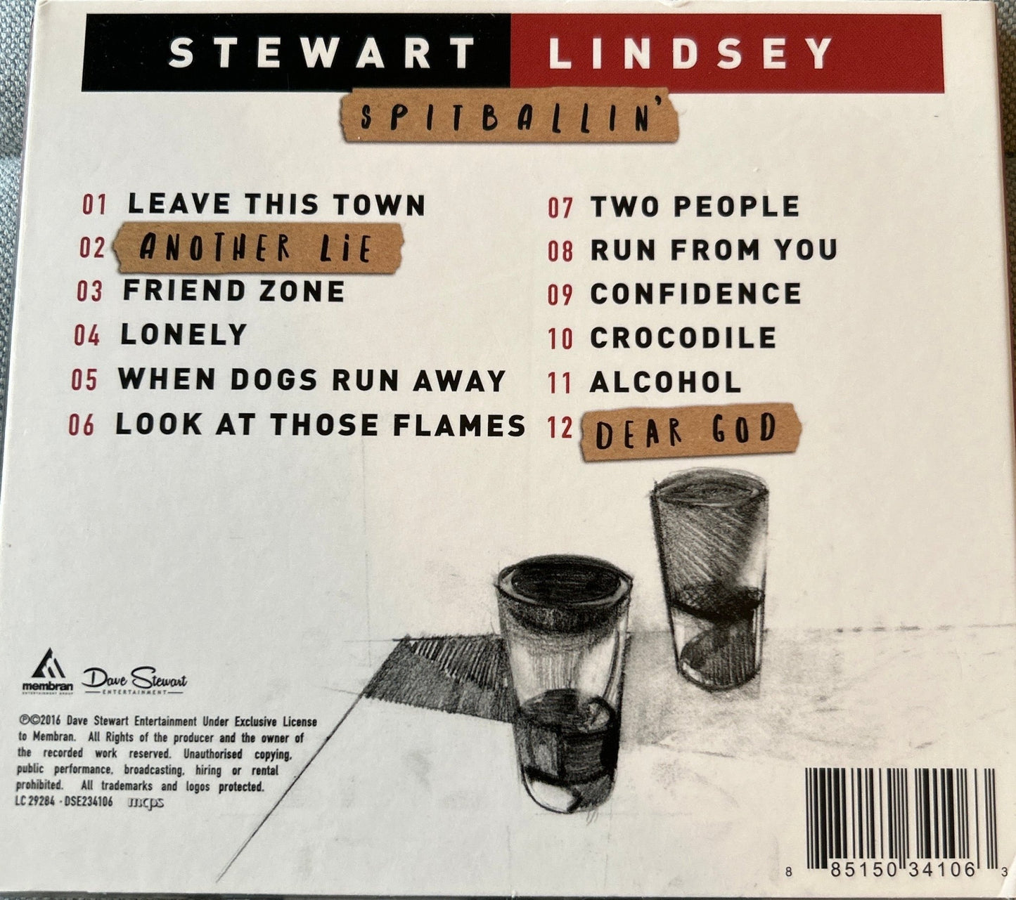 CD Stewart Lindsey – Spitballin' 2ª Mano - DISCOS NAKASHA
