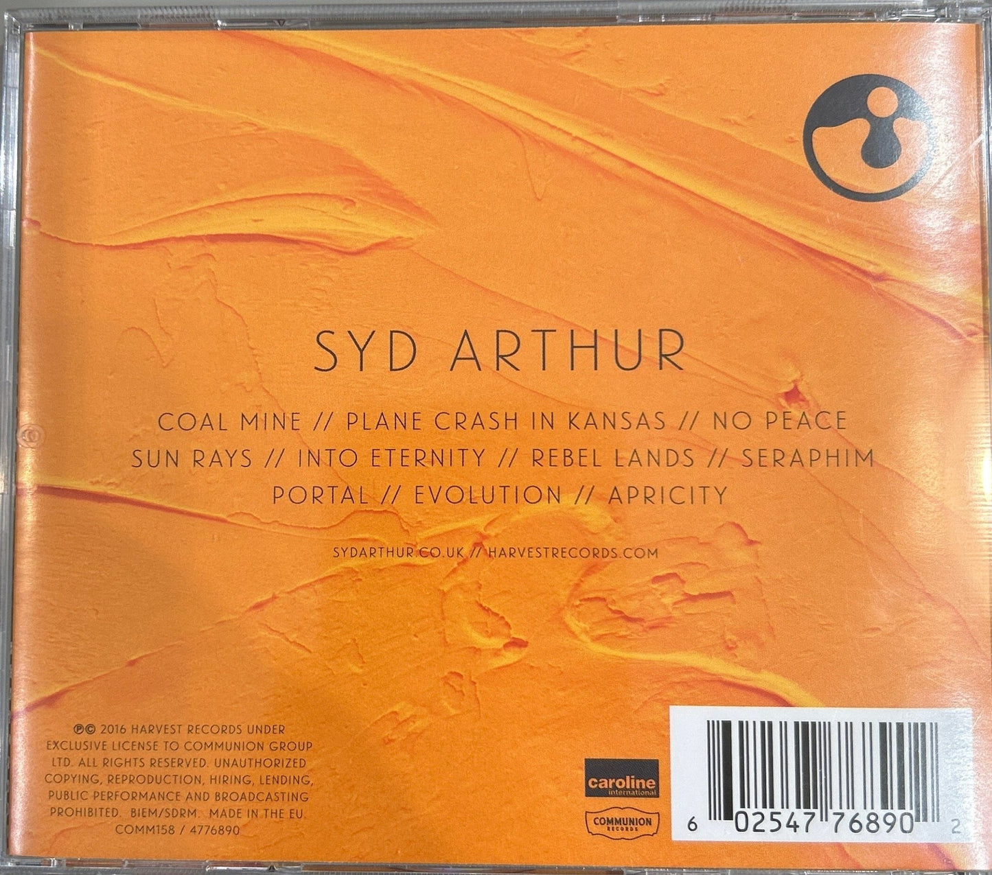 CD Syd Arthur ‎– Apricity 2ª Mano (Producto exclusivo recogida en tienda) - DISCOS NAKASHA