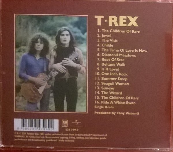 CD T. Rex ‎– T. Rex Nuevo precintado - DISCOS NAKASHA