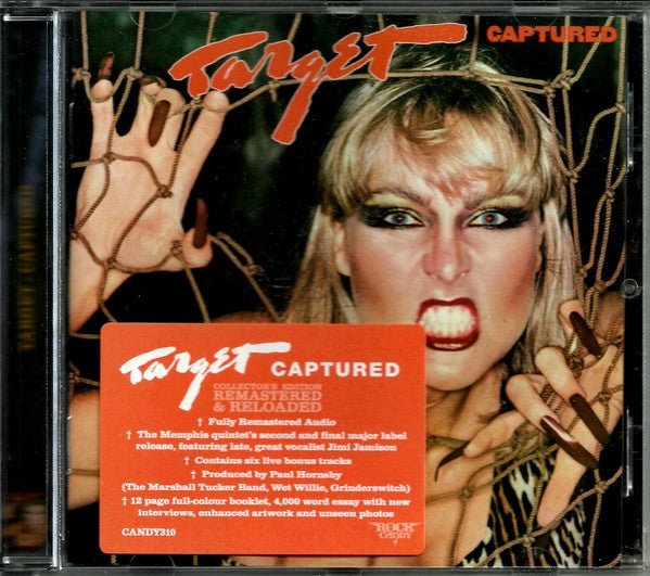 CD Target ‎– Captured Nuevo precintado - DISCOS NAKASHA