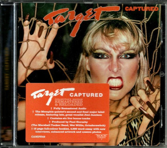 CD Target ‎– Captured Nuevo precintado - DISCOS NAKASHA