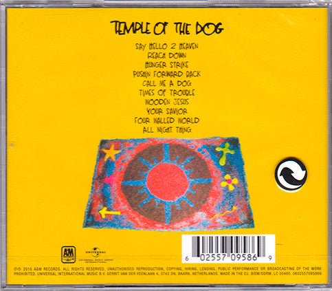 CD Temple Of The Dog – Temple Of The Dog Nuevo precintado - DISCOS NAKASHA