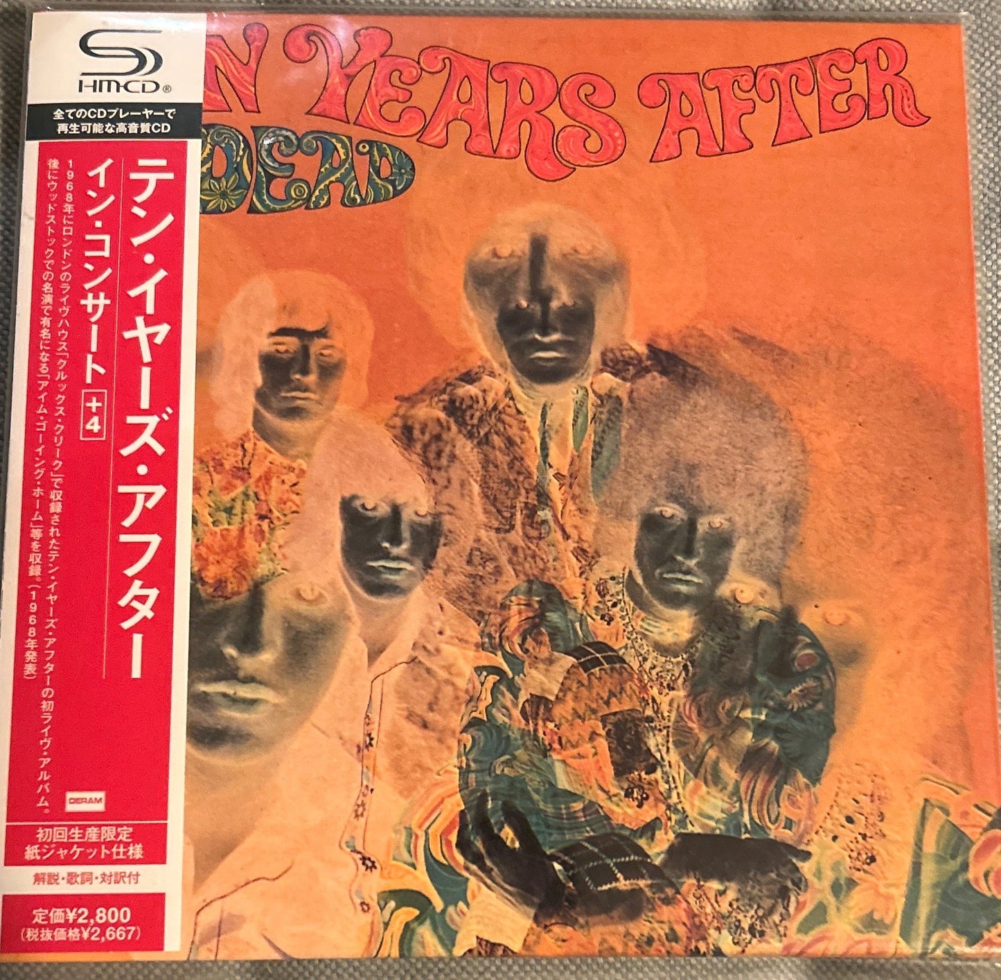 CD Ten Years After ‎– Undead 2ª Mano - DISCOS NAKASHA