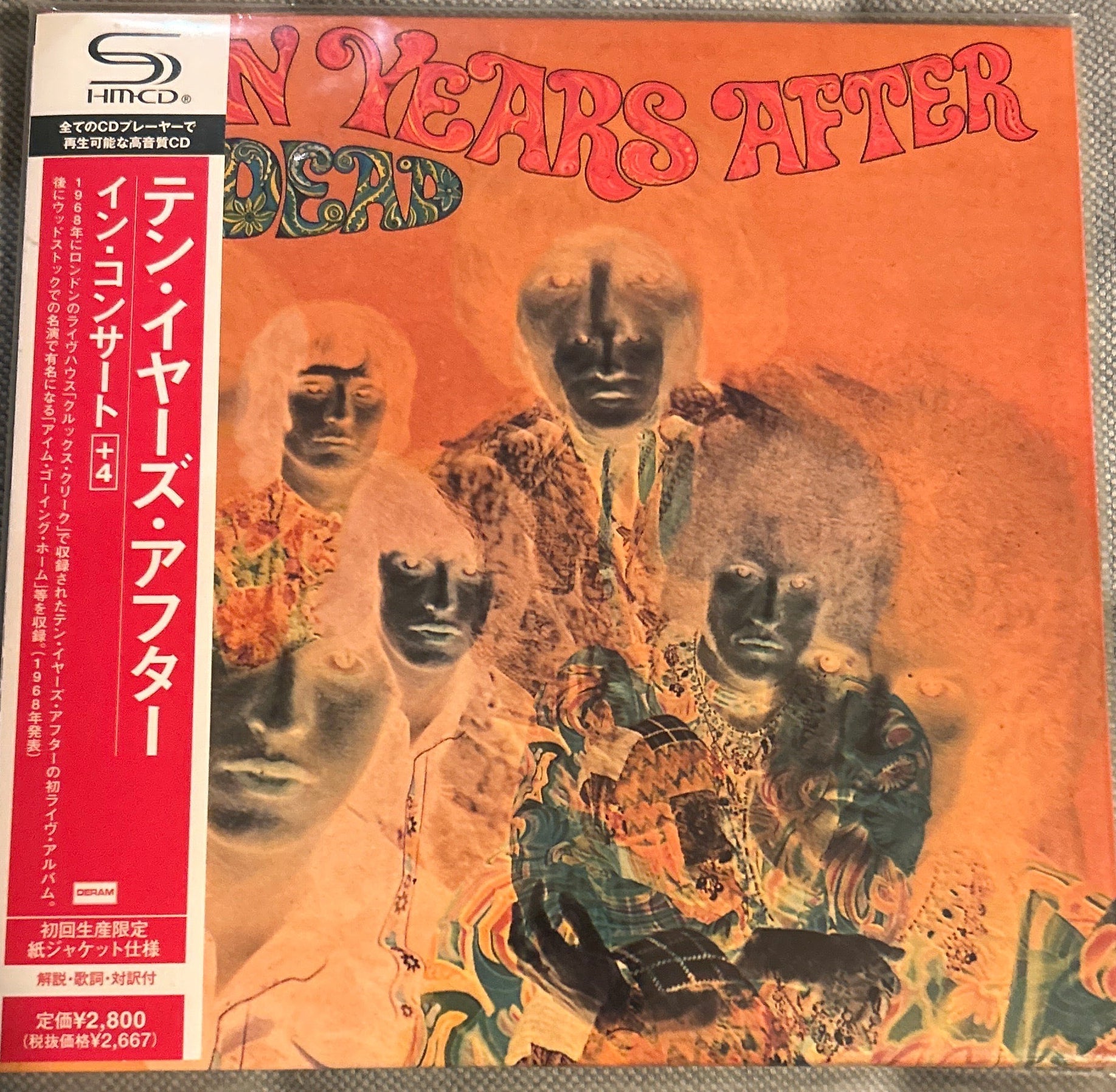 CD Ten Years After ‎– Undead 2ª Mano - DISCOS NAKASHA