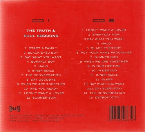 CD Texas ‎– Texas 25 Nuevo precintado - DISCOS NAKASHA