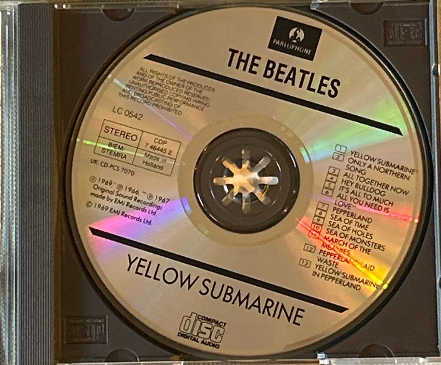 CD The Beatles ‎– Yellow Submarine 2ª Mano (Producto exclusivo recogida en tienda) - DISCOS NAKASHA