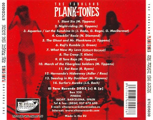 CD The Fabulous Plank - Tones ‎– Are Makin’ The Scene! 2ª mano - DISCOS NAKASHA