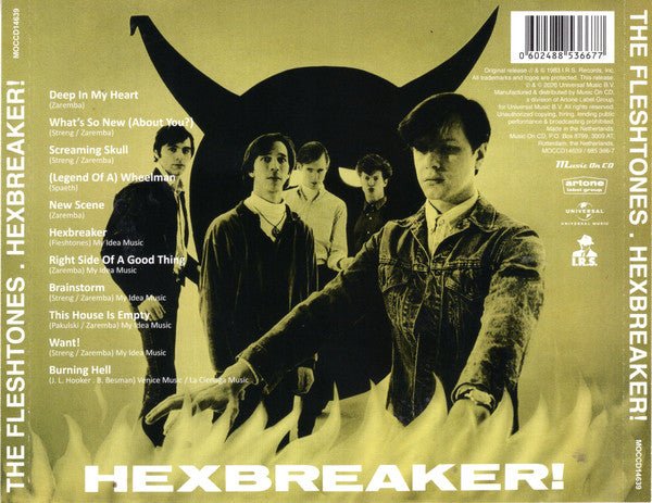 CD The Fleshtones – Hexbreaker! Nuevo precintado - DISCOS NAKASHA