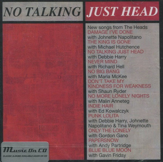 CD The Heads ‎– No Talking Just Head Nuevo precintado - DISCOS NAKASHA