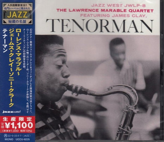 CD The Lawrence Marable Quartet Featuring James Clay – Tenorman Nuevo precintado - DISCOS NAKASHA