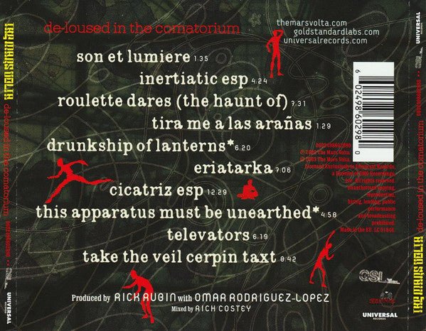 CD The Mars Volta ‎– De - Loused In The Comatorium Nuevo precintado - DISCOS NAKASHA