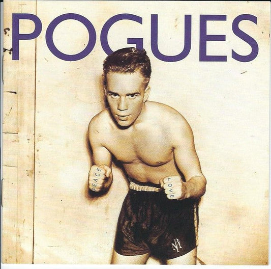 CD The Pogues ‎– Peace And Love Ed. Americana 2ª mano - DISCOS NAKASHA
